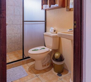 Maison, 2 chambres, fumeurs, balcon | Salle de bain