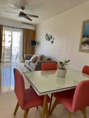 Apartment, 1 Bedroom, Smoking, Balcony | Dining room - Bayahibe Getaway - Peaceful 3rd-floor Apartment (San Rafael del Yuma)
