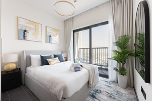Apartment - Meydan Apartment Sleeps 4 With Great Amenities (Dubai)