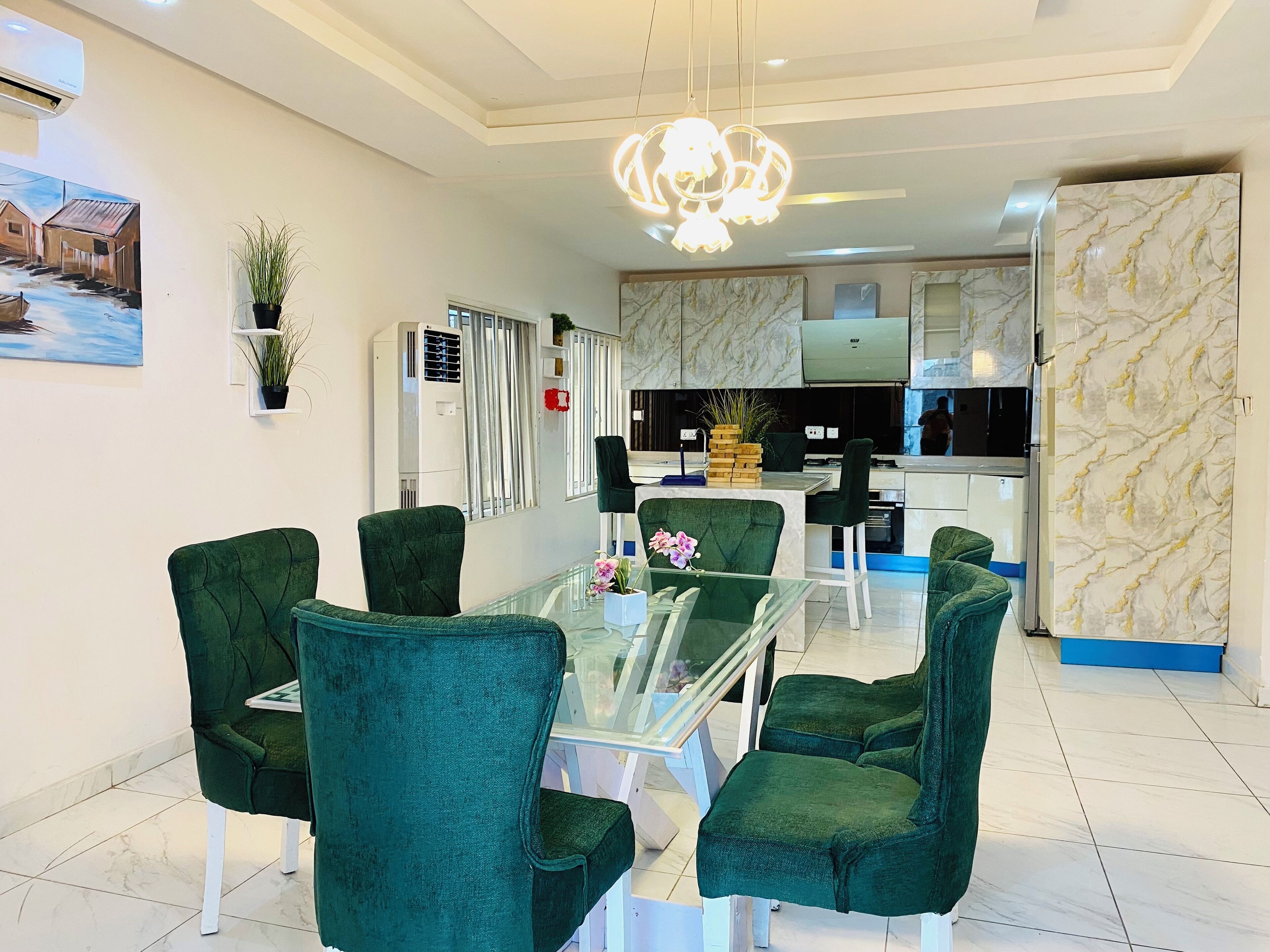 Zona de menjador de l'habitació