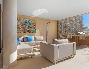 Living area - Leiro | Private Pool - Terrace - BBQ (Fuengirola)