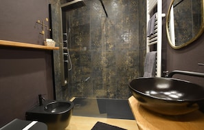 Shower, hair dryer
