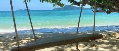 Apartment, 1 Bedroom, Private Pool, Garden View | Beach