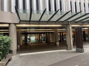 Apartment, 2 Schlafzimmer, barrierefrei, Balkon | Außendetails