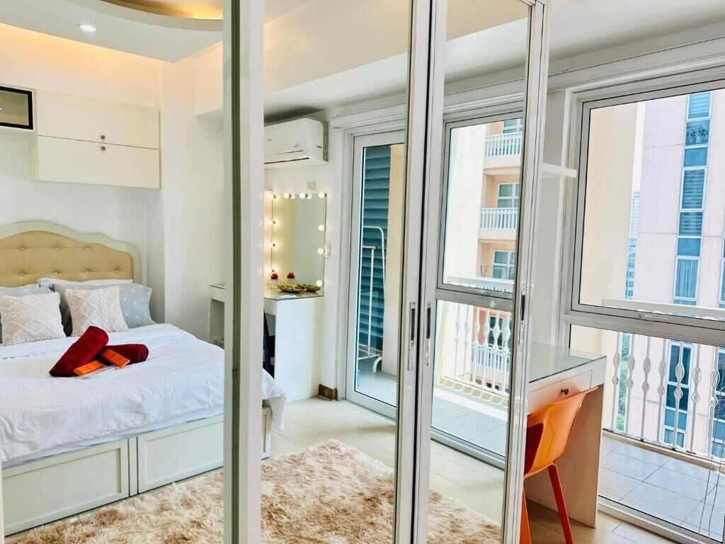 Apartment, 1 Schlafzimmer, Balkon, Gartenblick