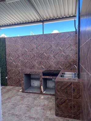 Maison, 3 chambres, patio | Intérieur
