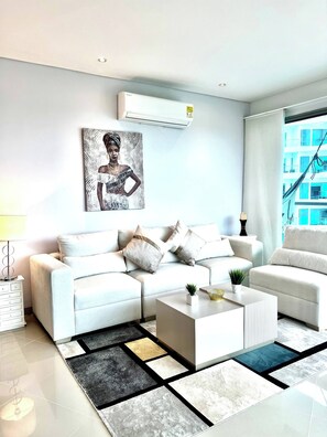 公寓, 3 间卧室, 无障碍 | 客厅