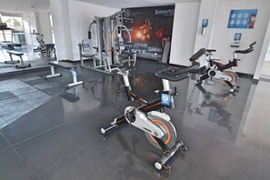 Apartment, 3 Schlafzimmer, barrierefrei | Fitnessstudio