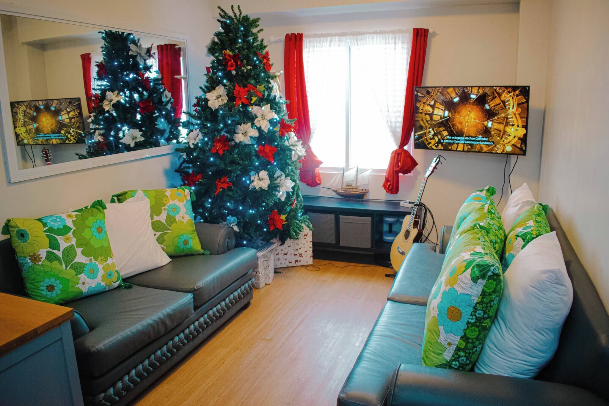 Kondominium, 2 kamar tidur, balkon, pemandangan kota | Ruang keluarga