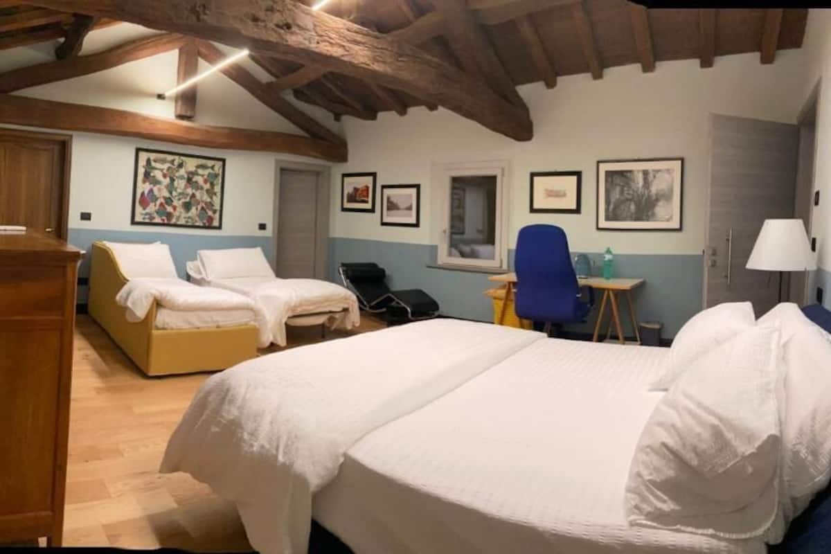 Deluxe Quadruple Room, Garden View