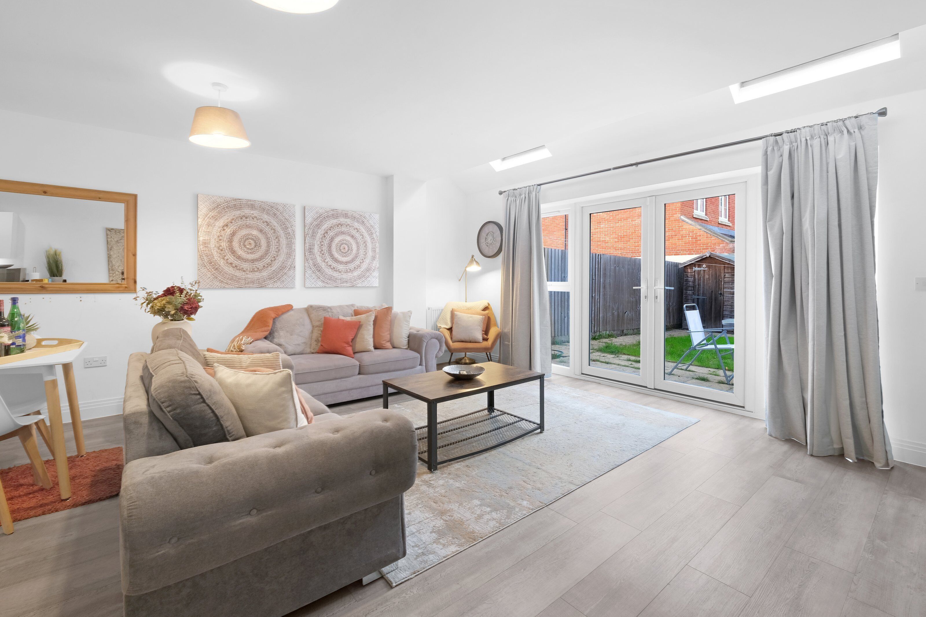 Familienhaus, Terrasse | Wohnbereich