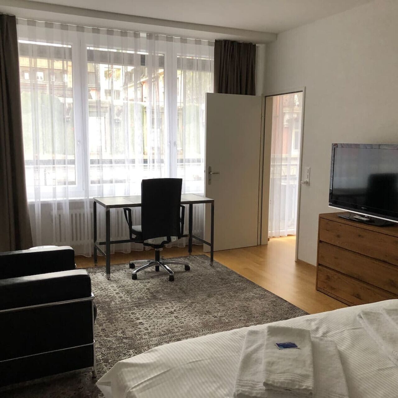 1 Schlafzimmer, Schreibtisch, Bügeleisen/Bügelbrett, WLAN