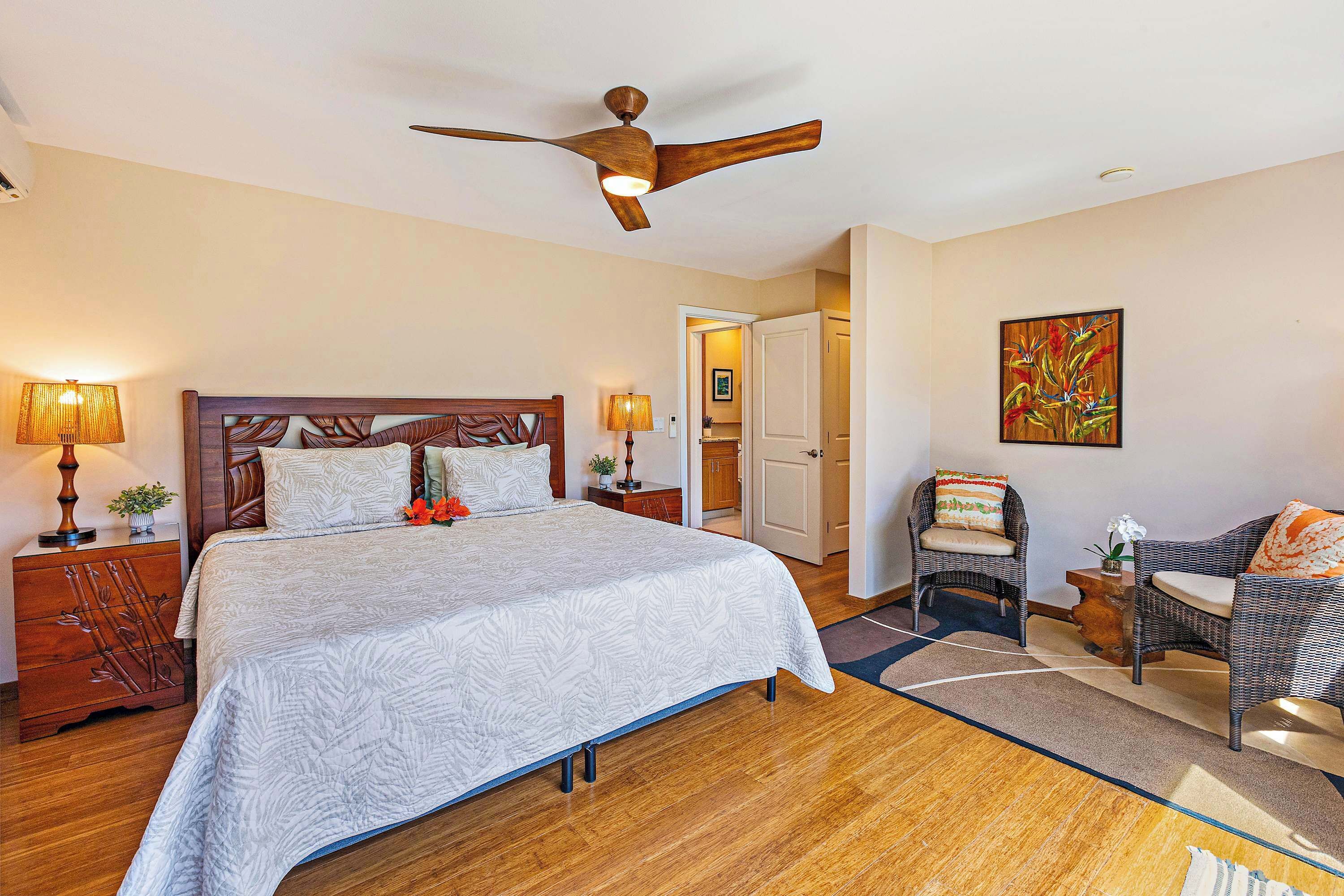 2 bedrooms, iron/ironing board, travel crib, WiFi