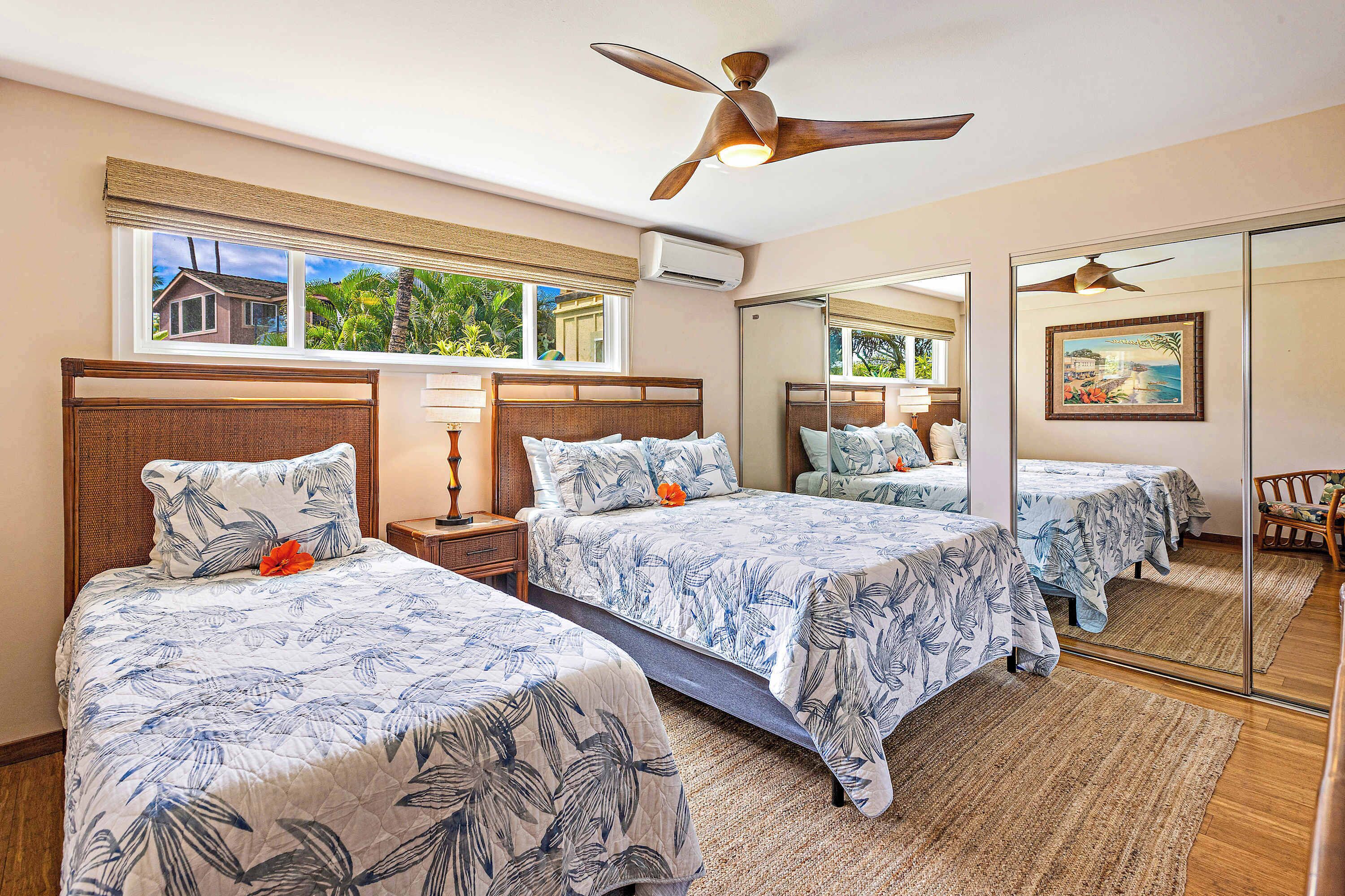 2 bedrooms, iron/ironing board, travel crib, WiFi