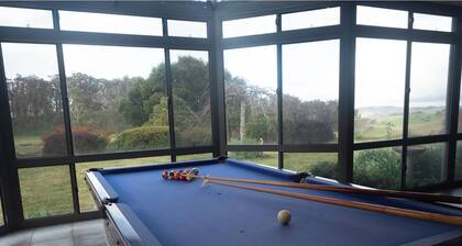 Secluded home surrounded by national parks, featuring luxurious spa and sauna