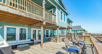 Blue Waves Beachside Calm, Gulf Views for Miles