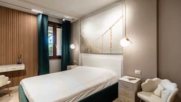 2 dormitorios, tabla de planchar con plancha, wifi y ropa de cama