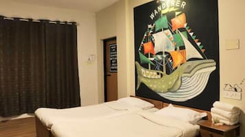 Kamar Double Keluarga, pemandangan kebun | Wi-Fi gratis