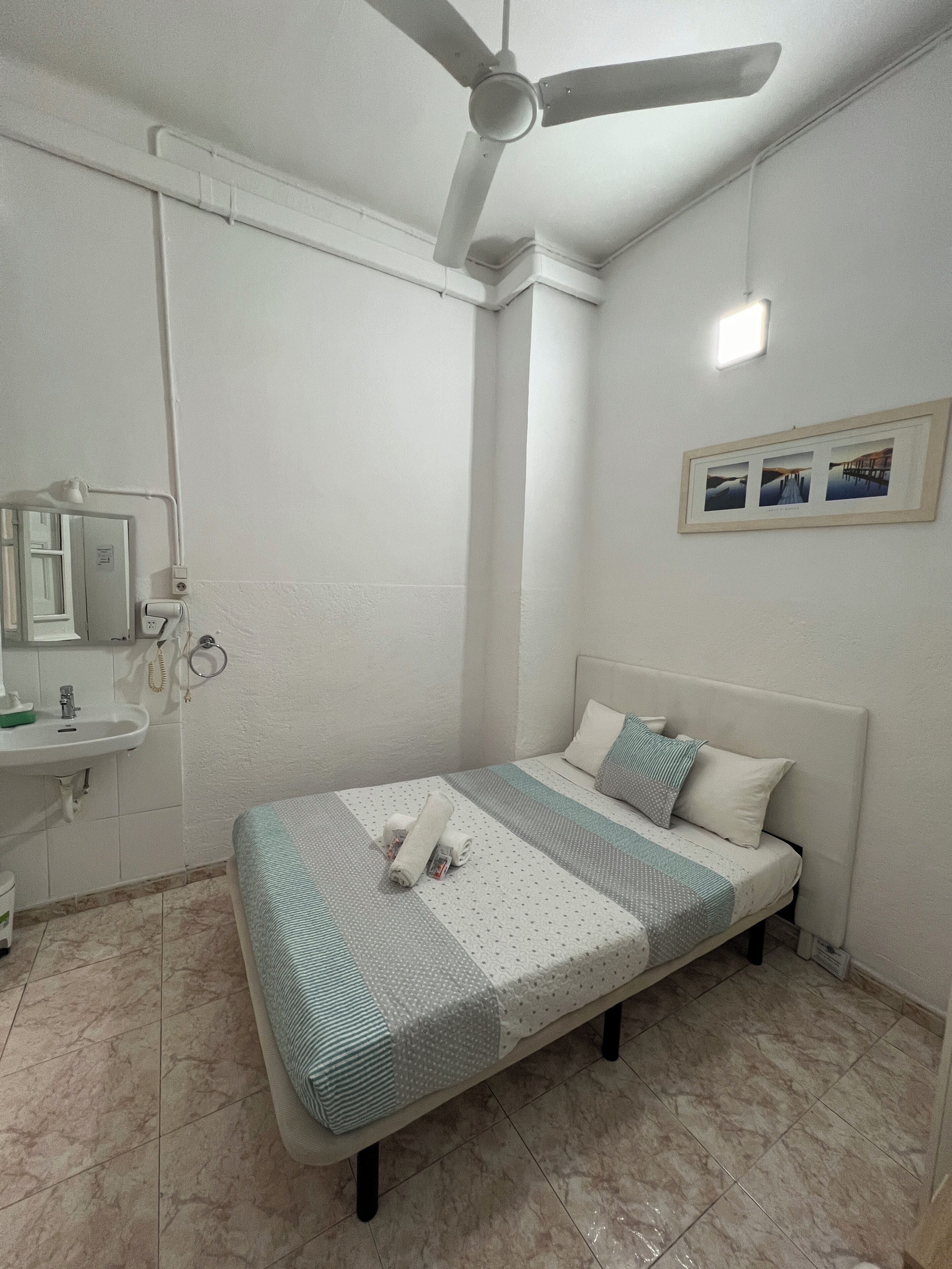 Standard Double Room | Iron/ironing board, free WiFi, bed sheets