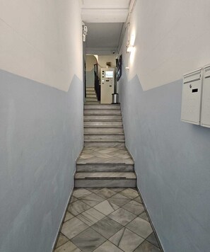 Staircase - Central and Basic Drassanes (Barcelona)