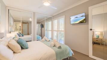 3 عدّة غرف نوم ومكواة/لوح كي وواي فاي مجانًا وملاءات أسرّة