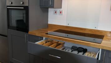 Microwave, oven, stovetop