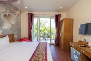 Habitación doble Deluxe, balcón, vista a la ciudad