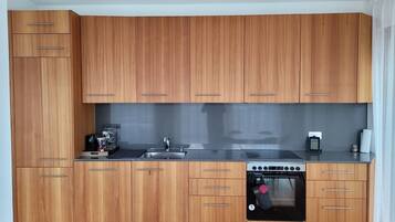 Appartement Deluxe, vue montagne | Cuisine privée