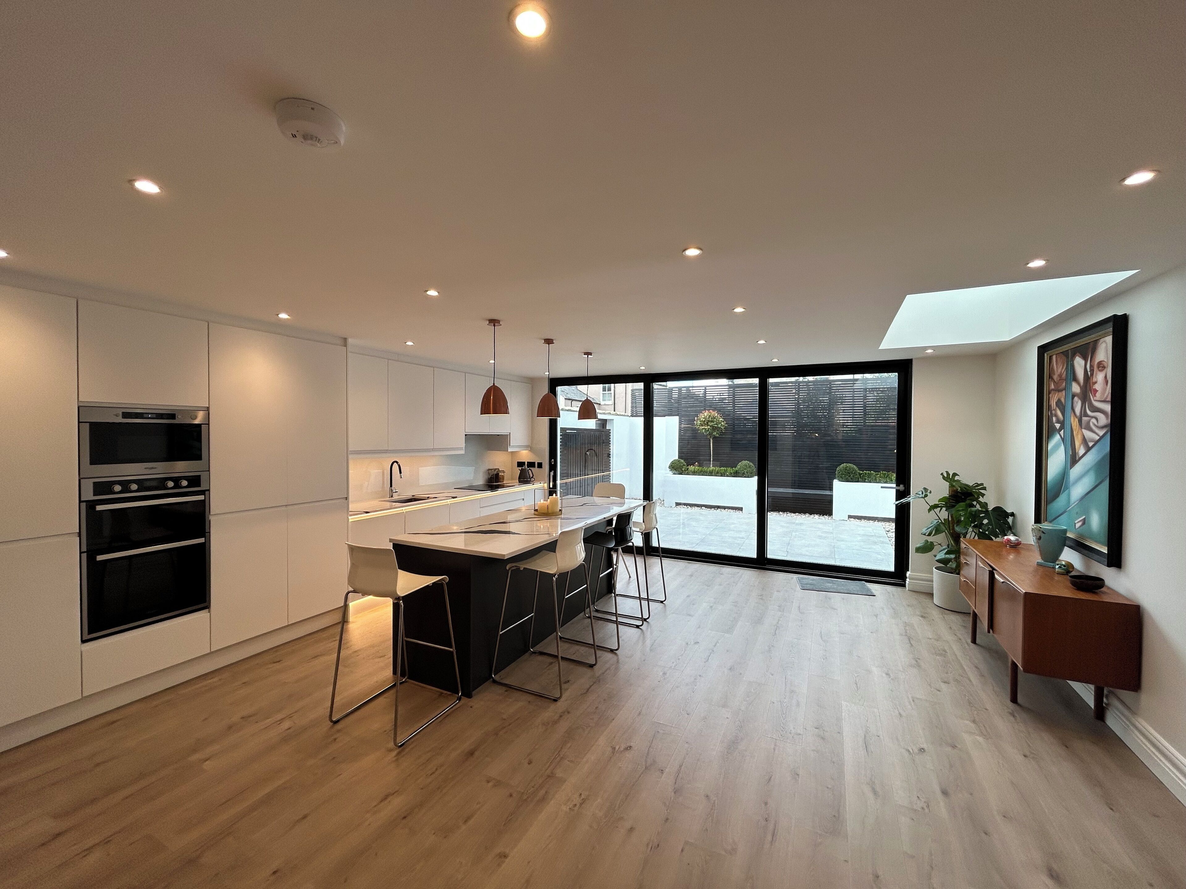 Microwave, oven, dishwasher