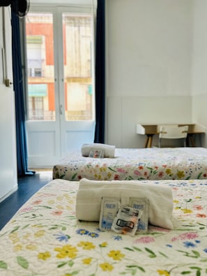 Twin Room, Balcony, City View | Free WiFi - Central and Basic  Universitat (Barcelona)