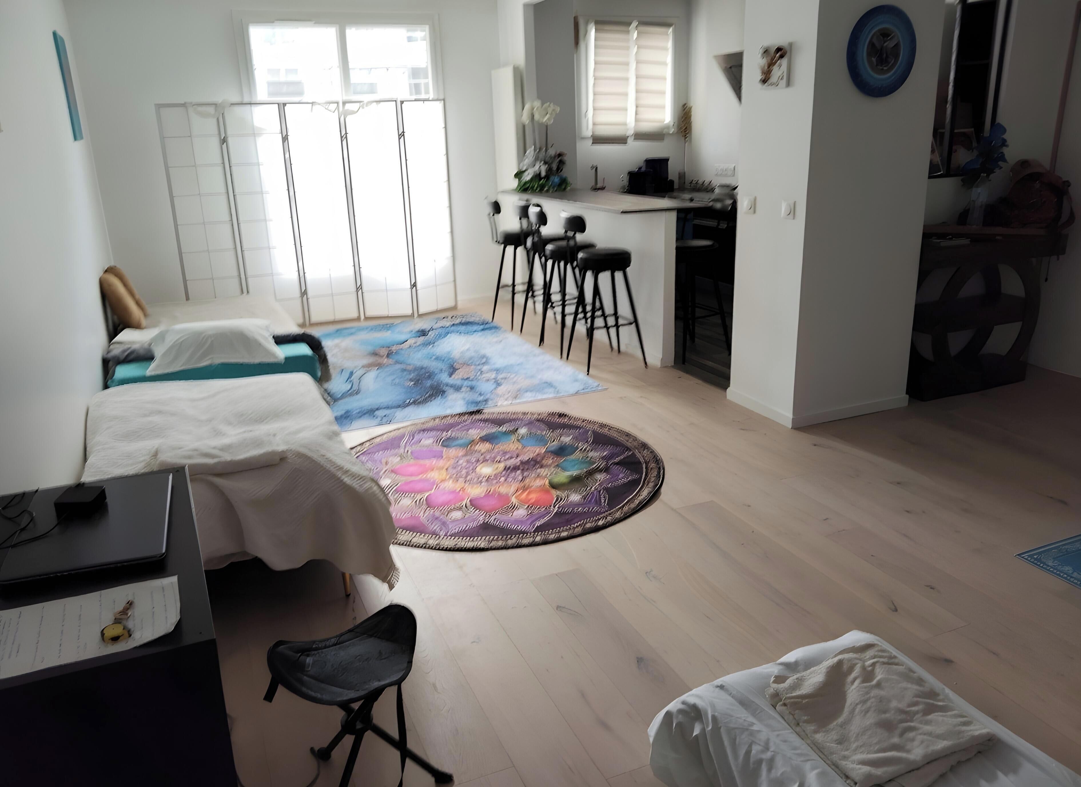 1 Schlafzimmer, Bügeleisen/Bügelbrett, Bettwäsche