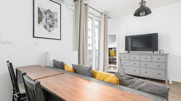 Departamento, balcón | Tabla de planchar con plancha y wifi gratis