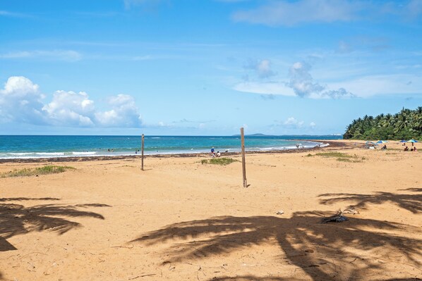 Beach nearby