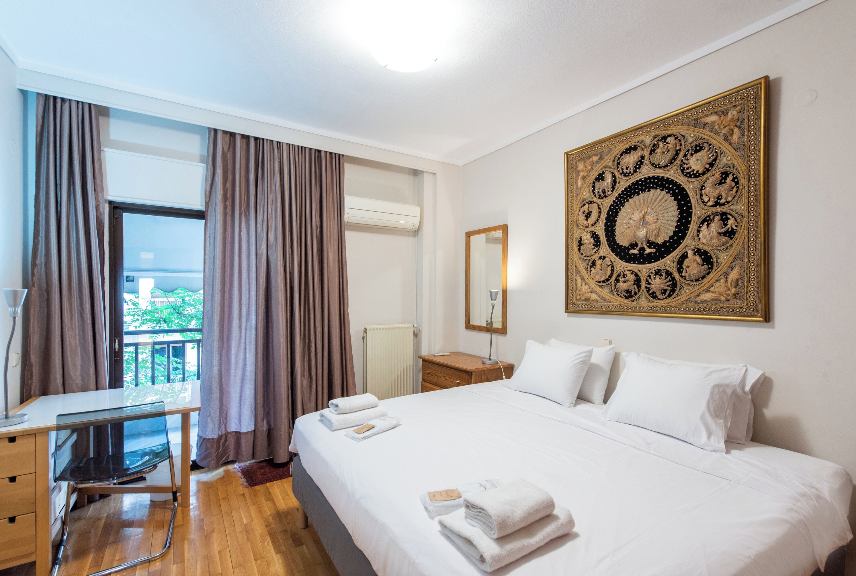 Apartment, 3 Bedrooms, Balcony, City View | Blackout drapes, soundproofing, iron/ironing board, free WiFi