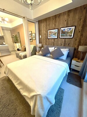 1 bedroom, iron/ironing board, WiFi, bed sheets