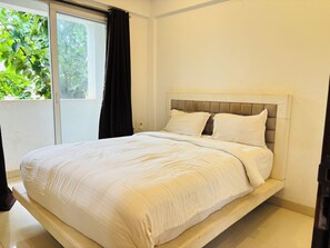 Free WiFi, bed sheets - Vista Vagator Junction Dia Hotels (Vagator)