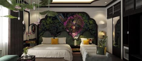 Triple Room | Soundproofing, iron/ironing board