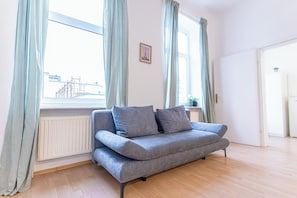Basic-Apartment | Ausblick vom Zimmer
