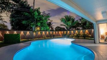 Außenpool, beheizter Pool