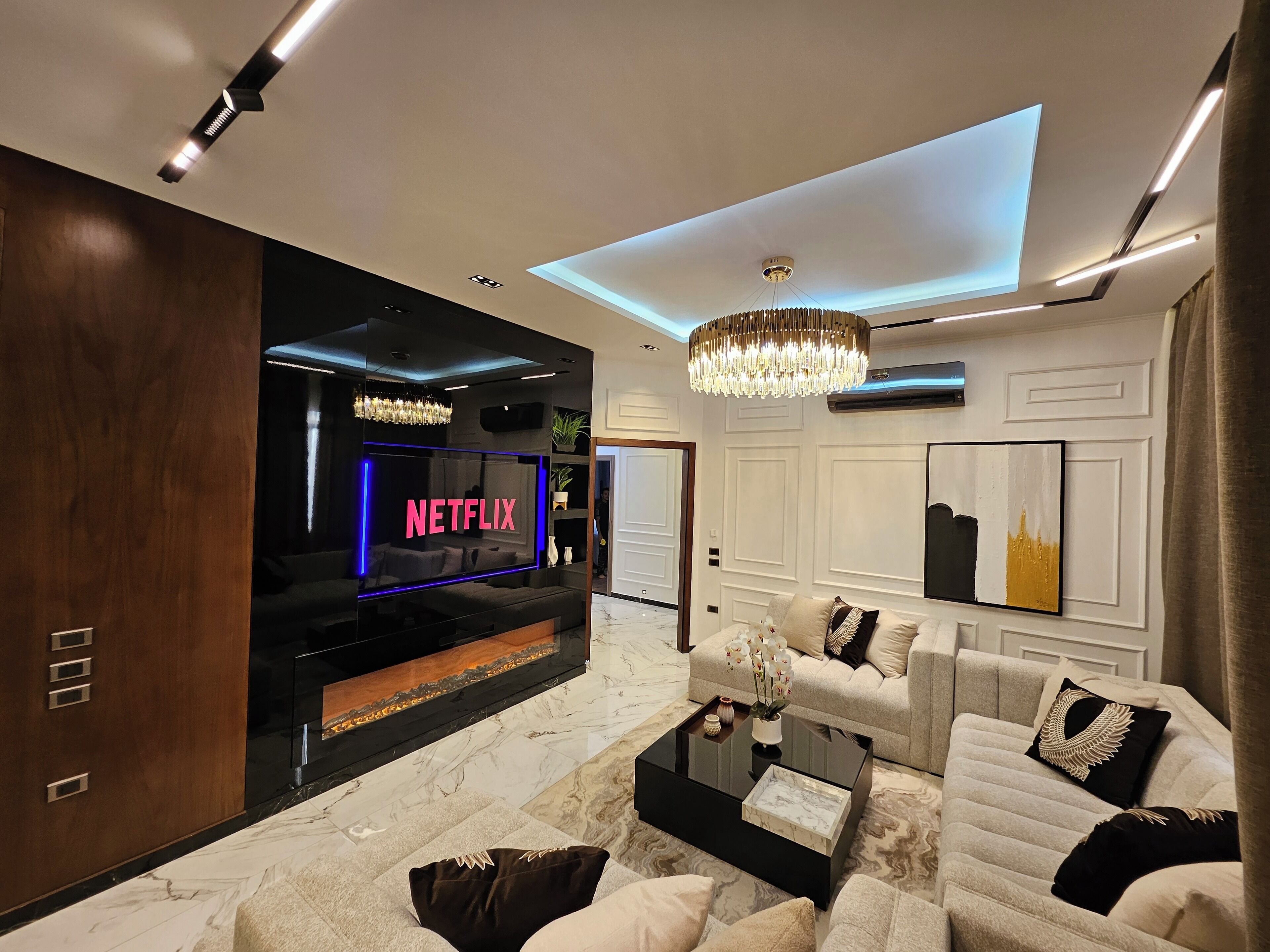 Älytelevisio, takka