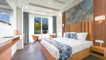 Sábanas de algodón egipcio, ropa de cama de alta calidad y minibar