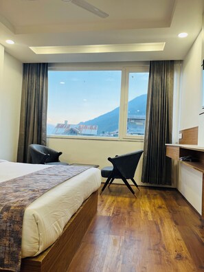 Sábanas de algodón egipcio, ropa de cama de alta calidad y minibar 