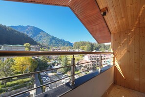 Blick von der Unterkunft