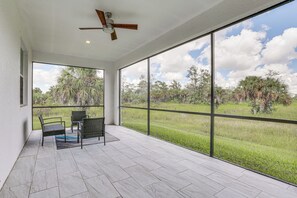 House (3 Bedrooms) | Interior - Game Tables & Screened Patio: Spacious Naples Home (Naples)