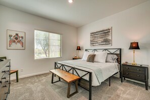 House (1 Bedroom) | Interior - Mtn Views & Private Hot Tub: Buckeye Getaway (Buckeye)