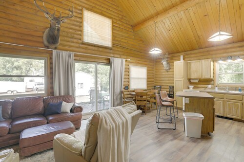 Waterfront Cabin w/ Bighorn Mountain Views!
