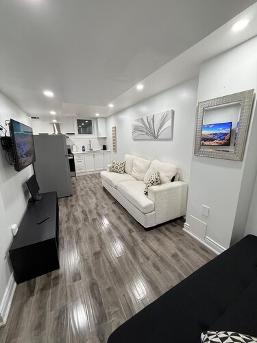 Modern and cozy basement suite
