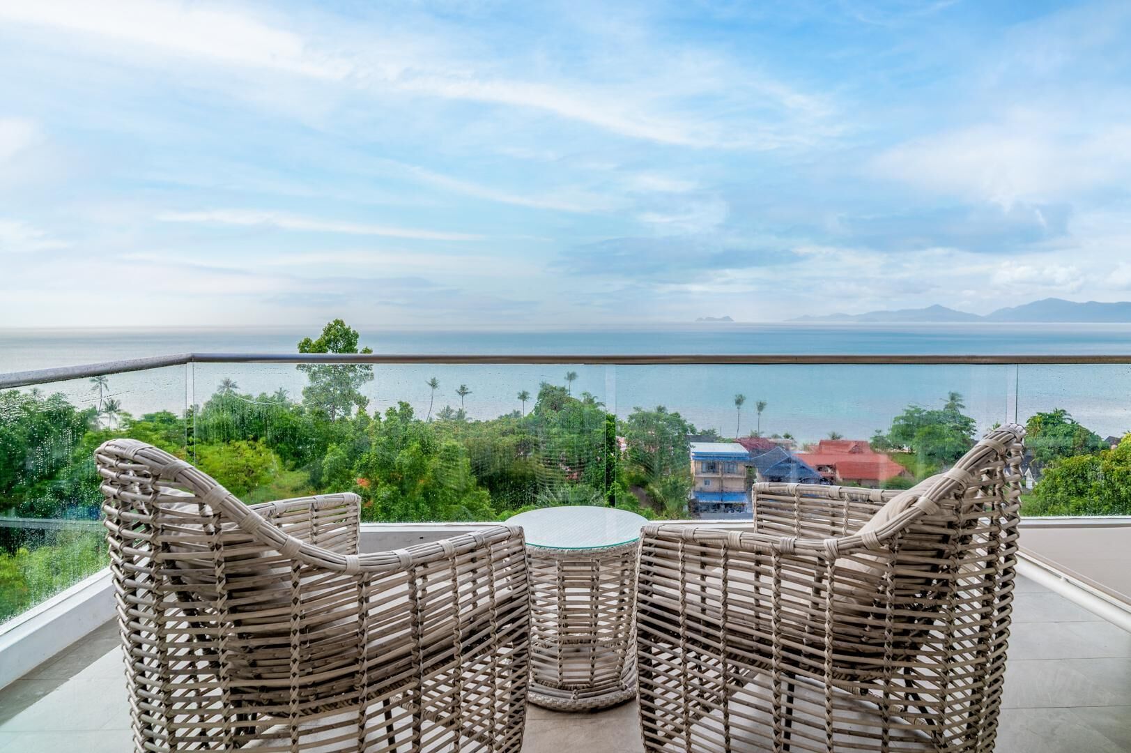 Huoneisto, parveke, merinäköala | Näkymä parvekkeelta