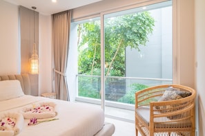 Apartment, Balcony, Sea View | In-room safe, laptop workspace, iron/ironing board, free WiFi