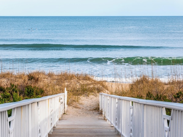 Beach nearby